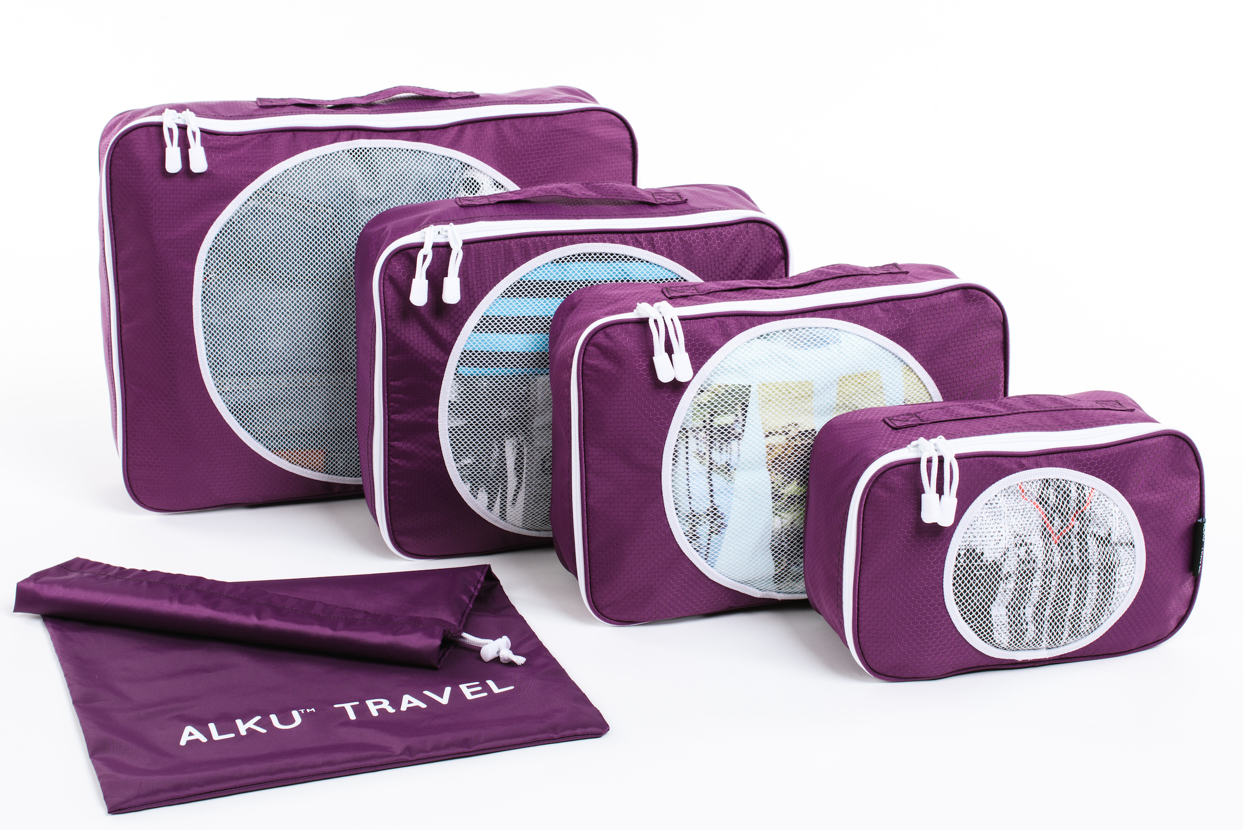 Alku Travel Packing Cubes 4 Set w
